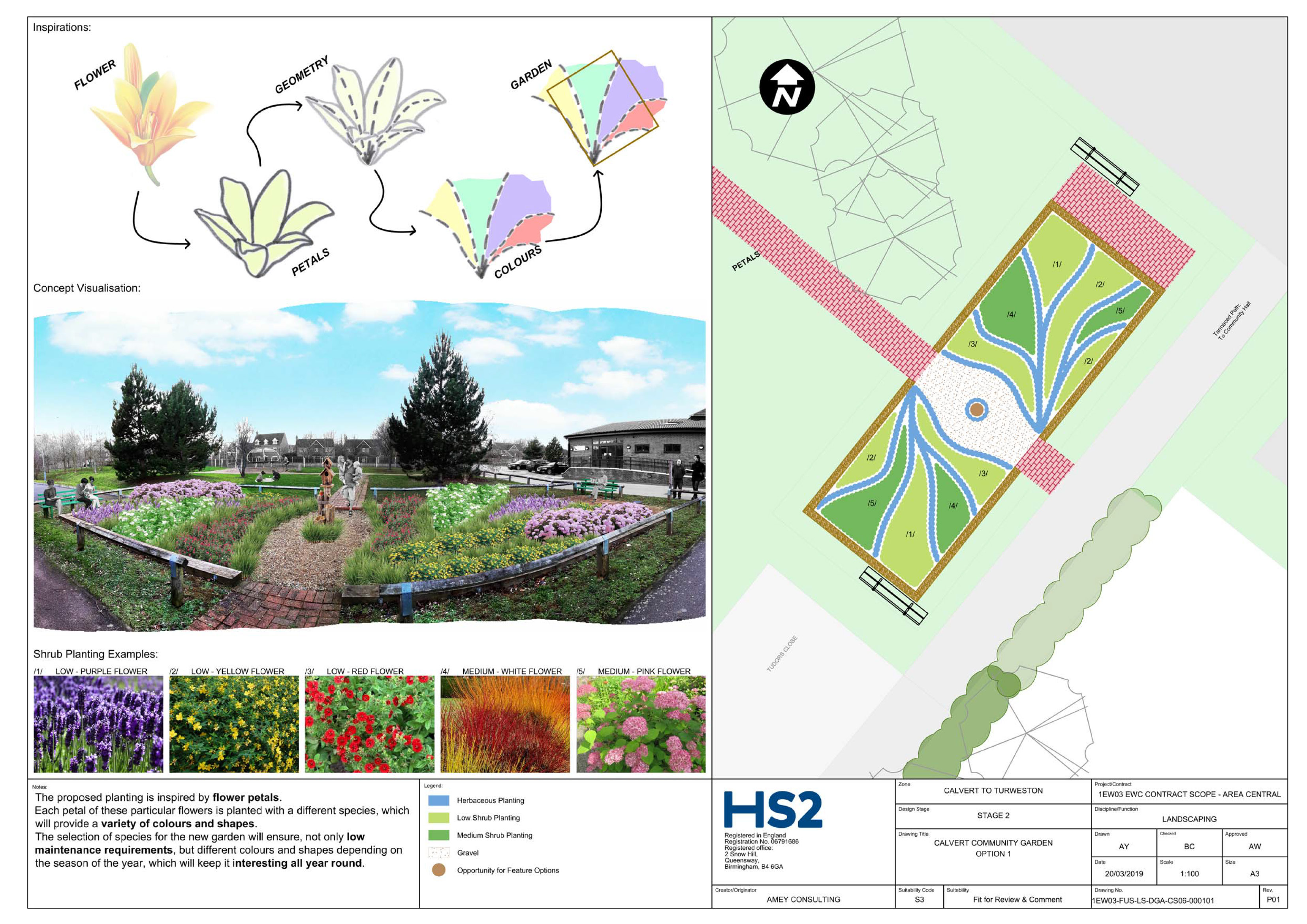 Photo of Conversion of Petanque pit to a garden area